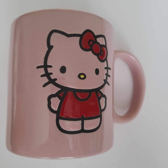 Hello Kitty pink ceramic mug large 20oz brand new - Picture 3 of 14